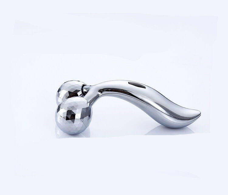 HKM-306963 Metal Face-Lifting Massager - 17x10cm with Color Box 18.5x12x6cm