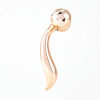 HKM-306963 Metal Face-Lifting Massager - 17x10cm with Color Box 18.5x12x6cm