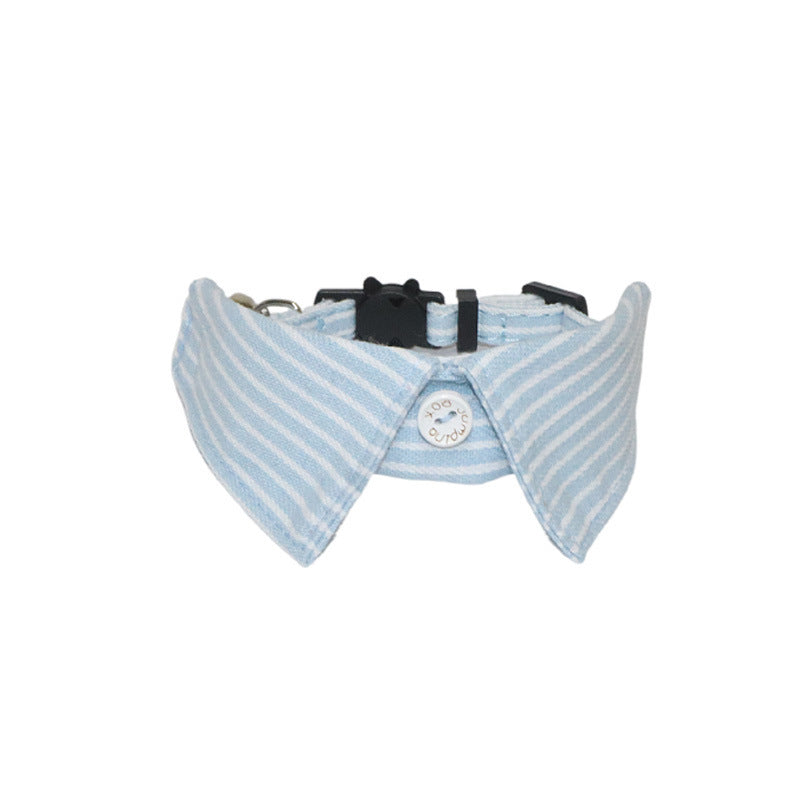 HKM-095699 Denim Cat Collar in Various Colors and Stripes