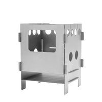 HKM-062227 Lightweight Titanium Alloy Camping Stove for Outdoor Adventures