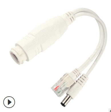 KTX-002323 24V to 12V POE Splitter Outdoor Network Power Supply, Model DS-POE103F, 15W, 250m Transmission Distance