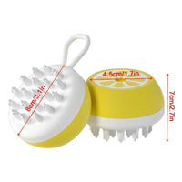 HKM-527443 3-in-1 Dog Shampoo Brush with Massage Points for Effective Bathing and Grooming
