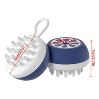 HKM-527443 3-in-1 Dog Shampoo Brush with Massage Points for Effective Bathing and Grooming