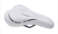 HKM-608083 Comfortable Thick Bicycle Seat Cushion with Hole Design for Enhanced Travel Support