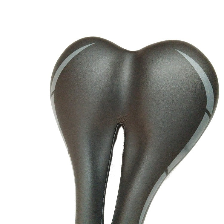 HKM-608083 Comfortable Thick Bicycle Seat Cushion with Hole Design for Enhanced Travel Support