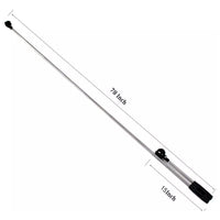 HKM-536787 Stainless Steel Golf 8 Section Antenna Pole with Ball Picker Attachment