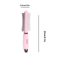 HKM-559059 Pet Comb for Dogs and Cats - Silicone Knot Removal Brush in Blue and Pink