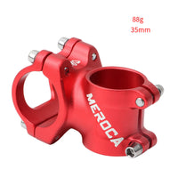 HKM-293907 Lightweight Aluminum Alloy Mountain Bike Short Stem Riser