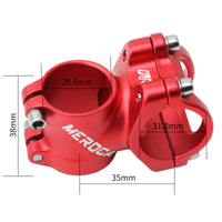 HKM-293907 Lightweight Aluminum Alloy Mountain Bike Short Stem Riser