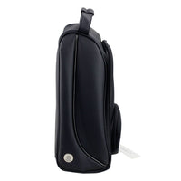 HKM-404563 Men's PU Golf Shoe Bag - Dust-Proof Zippered Organizer for Travel and Outdoor Use