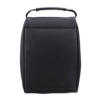 HKM-404563 Men's PU Golf Shoe Bag - Dust-Proof Zippered Organizer for Travel and Outdoor Use