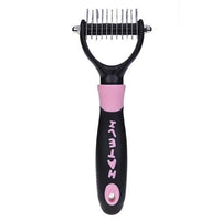 HKM-475411 All-in-One Pet Dematting and Deshedding Comb with Stainless Steel Teeth and Comfortable Handle