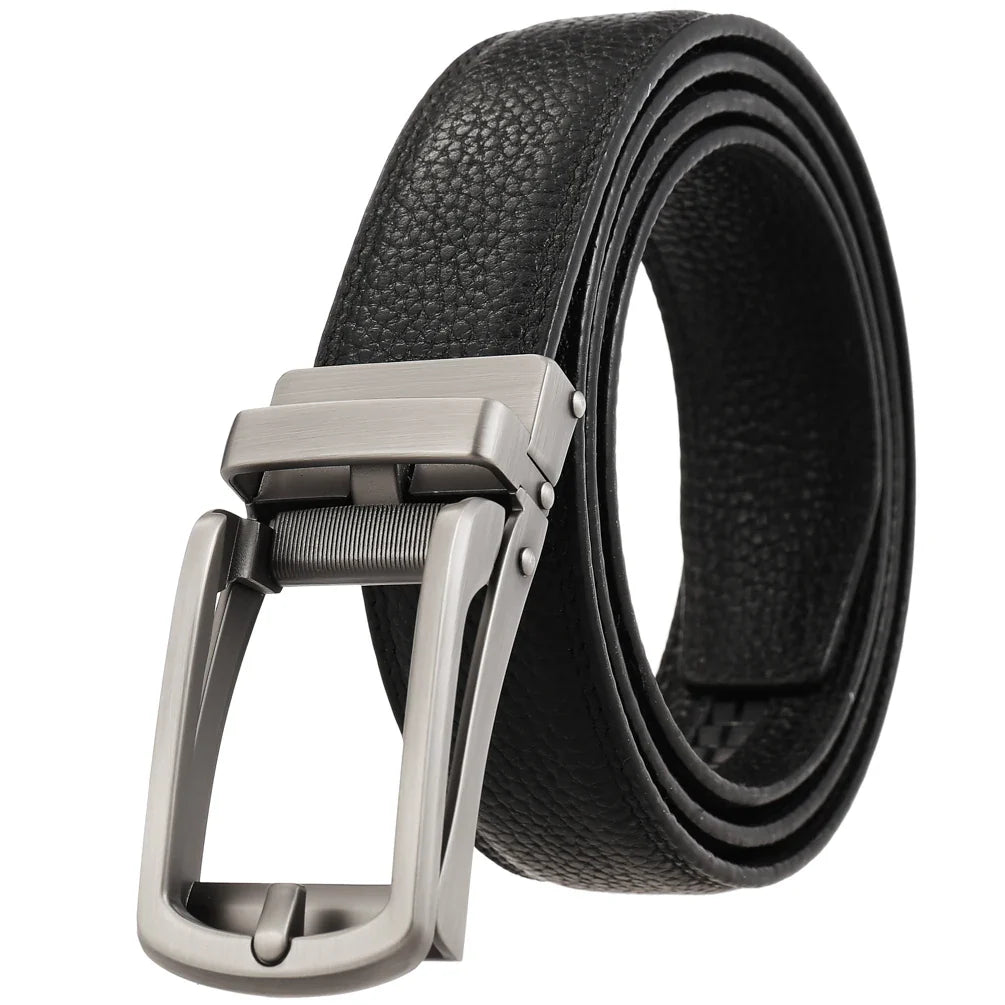 HKM-331795 Men's Leather Designer Belt – Classic Style with Durable Material and Elegant Finish