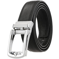HKM-331795 Men's Leather Designer Belt – Classic Style with Durable Material and Elegant Finish