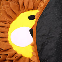 HKM-017107 Lion Sniffing Pad for Dogs and Cats - Food Hide Blanket for Stress Relief and Playtime