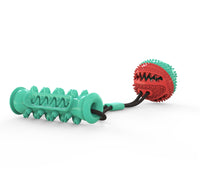 HKM-590803 Pet Toy Training Ball with Pull Rope - 8.5cm Diameter and 12cm Molar Stick