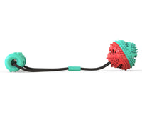 HKM-590803 Pet Toy Training Ball with Pull Rope - 8.5cm Diameter and 12cm Molar Stick