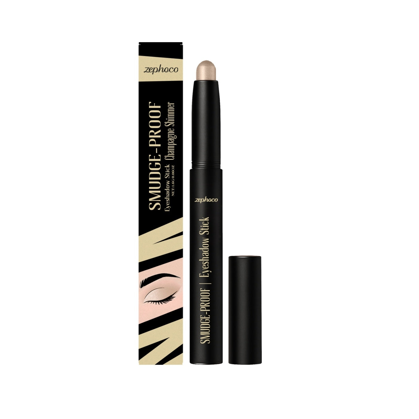 HKM-474579 Waterproof Eye Shadow Pen with Long-Lasting Formula and Rich Pigmentation
