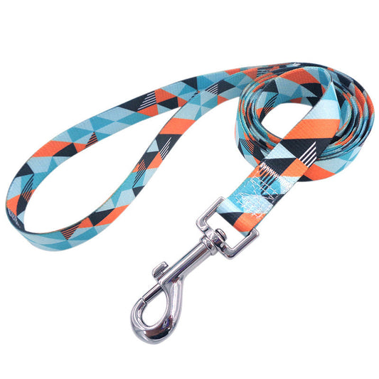 HKM-642515 Multi-Color Dog Leash with Colorful Patterns - Available in Various Sizes and Designs