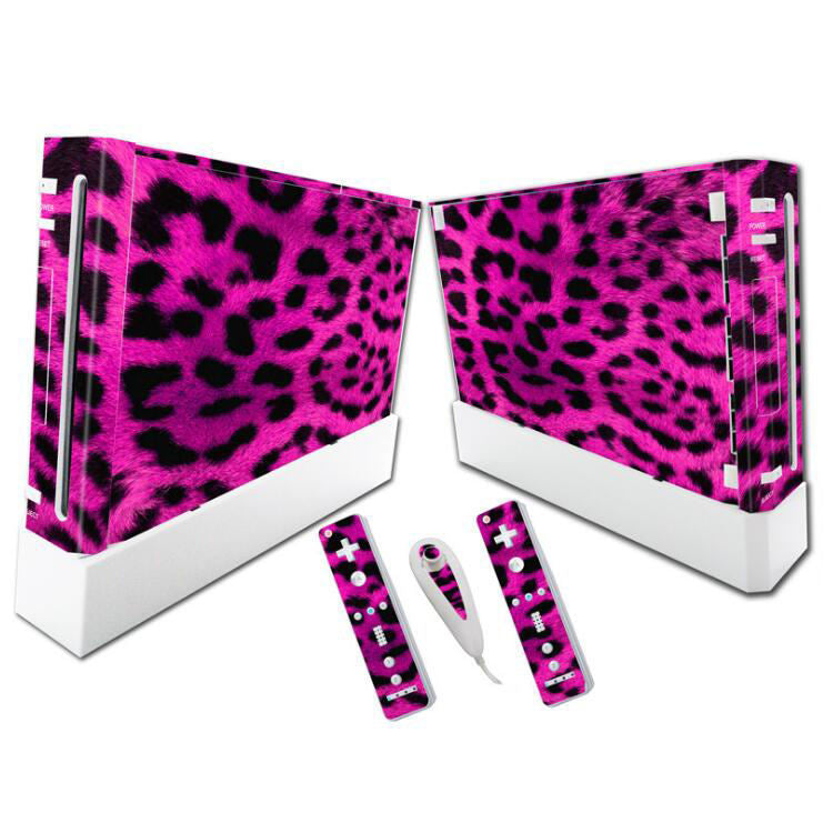 KTX-989907 Wii Console and Dual Remote PVC Decal Sticker Cover with Ventilation Slots