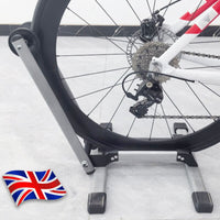 HKM-046419 Portable Folding Bike Stand for Easy Bicycle Storage and Parking
