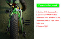 HKM-142739 Smart Bicycle Lock with Keyless Entry and Alarm System