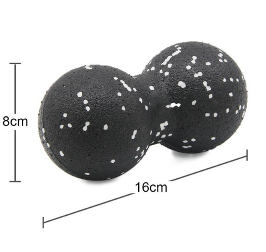 HKM-642835 Siamese Mini Peanut Massage Ball for Muscle Relaxation and Fascia Relief