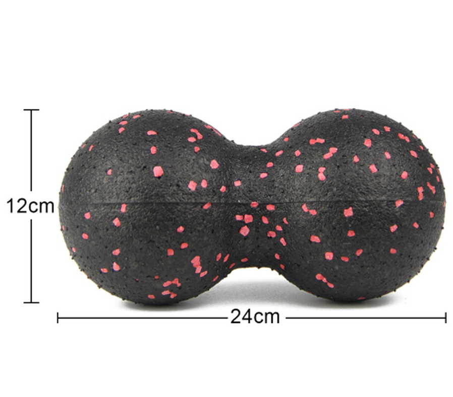 HKM-642835 Siamese Mini Peanut Massage Ball for Muscle Relaxation and Fascia Relief