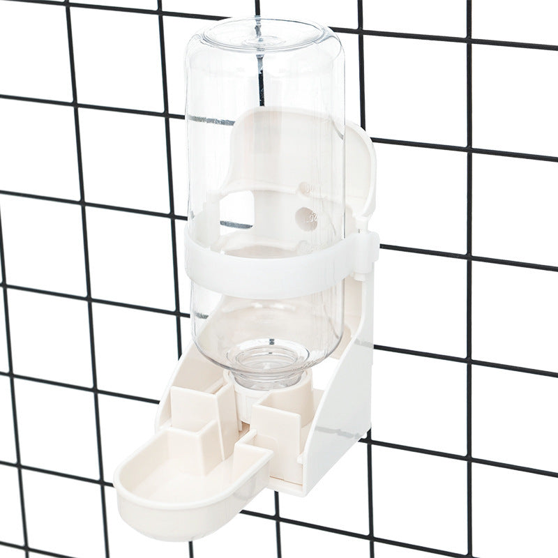 HKM-732051 Suspended Pet Drinking Fountain with Adjustable Water Flow Design