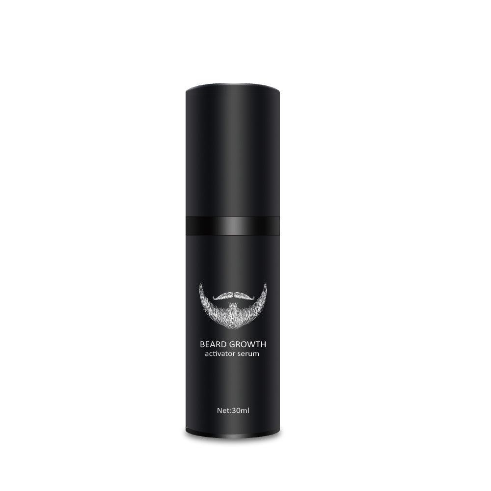 HKM-350099 Beard Nourishing Microneedle Set for All Skin Types - 4-Piece Moisturizing Solution