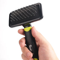 HKM-866323 Grooming Comb for Cats and Dogs - ABS Material, Available in Green and Red