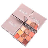 HKM-949139 9-Color Eyeshadow Palette for Full Coverage and Feature Enhancement, 9g