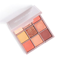 HKM-949139 9-Color Eyeshadow Palette for Full Coverage and Feature Enhancement, 9g