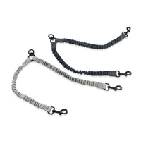HKM-510291 Reflective Telescopic Double-Ended Dog Leash - Adjustable Length 100-175 cm, Durable Polyester with Reflective Thread