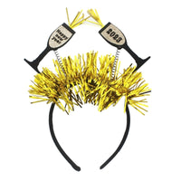 HKM-880659 New Year's Celebration Headband with Happy New Year Design