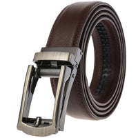 HKM-625555 Adjustable Automatic Buckle Men's Belt - Model LY33-2211-1