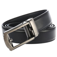 HKM-625555 Adjustable Automatic Buckle Men's Belt - Model LY33-2211-1