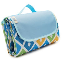 HKM-772755 Waterproof and Sandproof Beach Mat for Camping, Picnics, Outdoor Fun