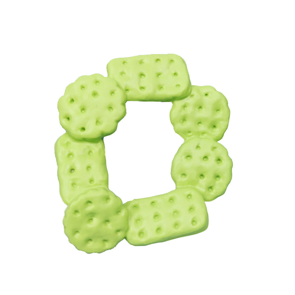 HKM-850963 Durable Bite-Resistant Dog Toy in Various Fun Shapes and Colors, Made of Non-Toxic Rubber