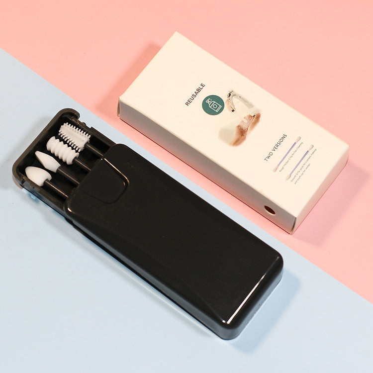 HKM-481683 Reusable Silicone Swabs - 2nd Generation, Various Colors Available, Eco-Friendly and Convenient