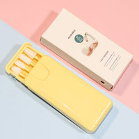 HKM-481683 Reusable Silicone Swabs - 2nd Generation, Various Colors Available, Eco-Friendly and Convenient