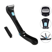 HKM-054035 Rechargeable Electric Shaver with Foldable Long Handle for Easy Grooming