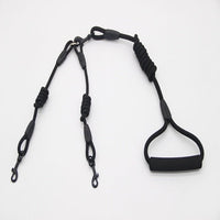 HKM-607443 Double Traction Rope for Dog Walking Training - 1.8m Length, Durable Nylon Material