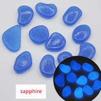 HKM-860819 Luminous Fluorite Pebbles for Night Fishing – Durable and Attractive Artificial Stones for Enhanced Bait Visibility