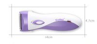 HKM-987347 High-Speed Shaving Hair Removal Device with Triple Blades and Anti-Clip System