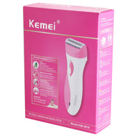 HKM-987347 High-Speed Shaving Hair Removal Device with Triple Blades and Anti-Clip System