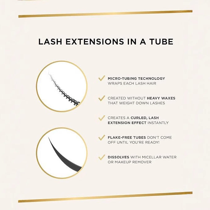 HKM-291475 Long Curling Mascara in Black and Brown - Smudge-Resistant Formula