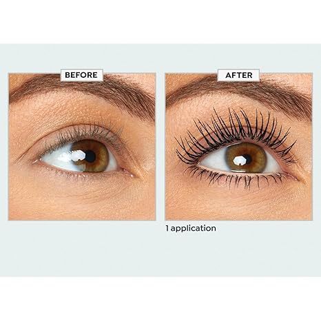 HKM-291475 Long Curling Mascara in Black and Brown - Smudge-Resistant Formula