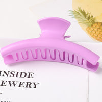 HKM-141651 Colorful Large Claw Clip for Women - Durable Plastic Hair Clamps & Accessories