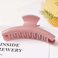 HKM-141651 Colorful Large Claw Clip for Women - Durable Plastic Hair Clamps & Accessories